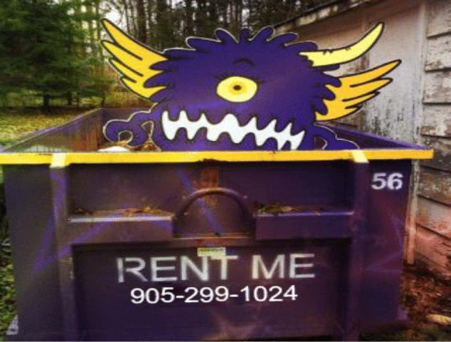 storm debris dumpster Burlington